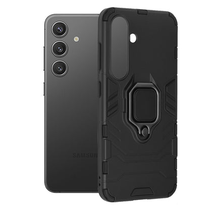 Case for Samsung Galaxy S24 S921, Techsuit, Shield, Black