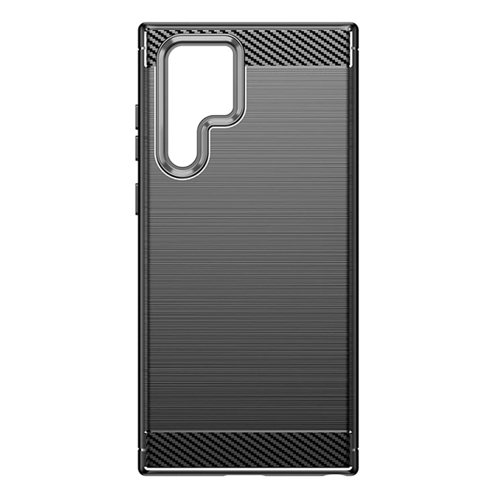 Case for Samsung Galaxy S24 Ultra S928, Techsuit, Carbon, Black