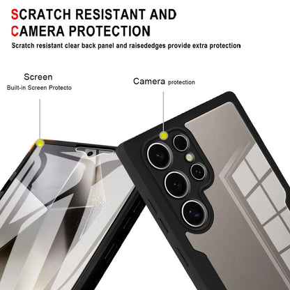 Case for Samsung Galaxy S24 Ultra S928, Techsuit, ColorVerse 360, Black