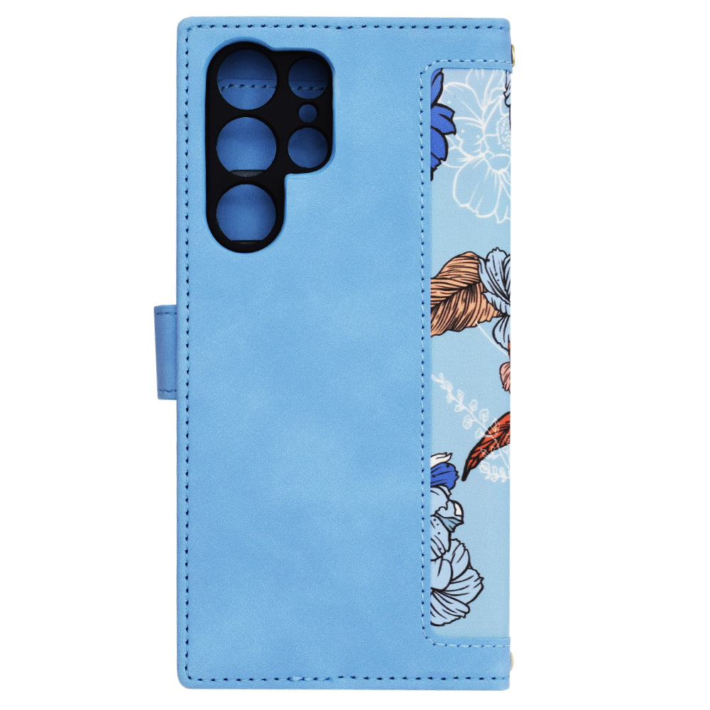 Case for Samsung Galaxy S24 Ultra S928, Techsuit, FlipCraft, Blue