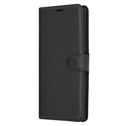 Case for Samsung Galaxy S24 Ultra S928, Techsuit, Leather Folio, Black
