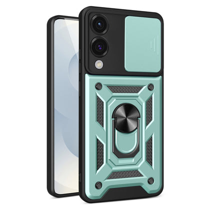 Case for Samsung Galaxy S25 Edge S937, Techsuit, CamShield, Green