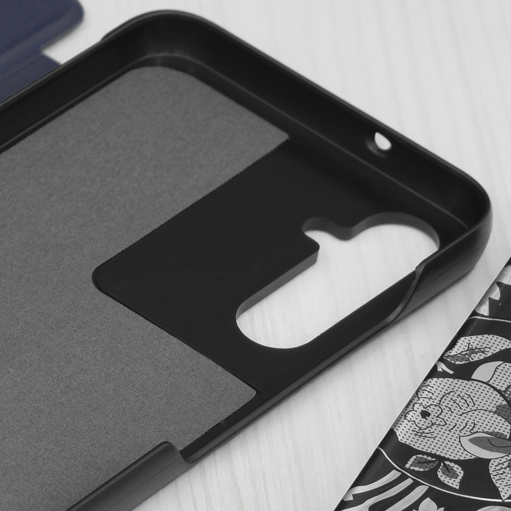 Case for Samsung Galaxy S25 FE, Techsuit, eFold, Blue