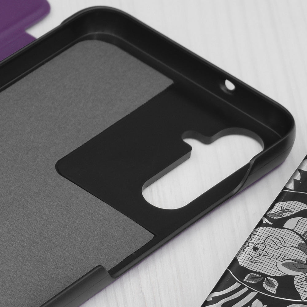 Case for Samsung Galaxy S25 FE, Techsuit, eFold, Purple