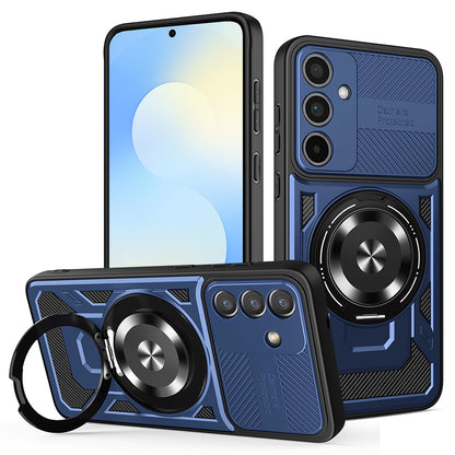 Case for Samsung Galaxy S25 FE, Techsuit, RuggedCam, Blue