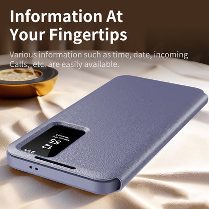 Case for Samsung Galaxy S25 FE, Techsuit, SmartView, Purple