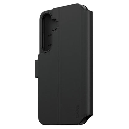 Case for Samsung Galaxy S25+ S936, PanzerGlass, Care Feature Kickstand Wallet, Black