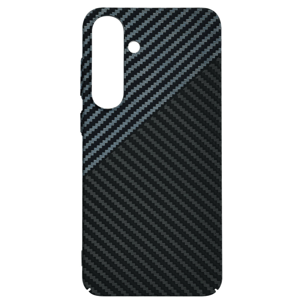 Case for Samsung Galaxy S25+ S936, Techsuit, Carbonite FiberShell, Black Grey