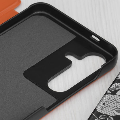 Case for Samsung Galaxy S25+ S936, Techsuit, eFold, Orange