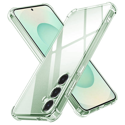 Case for Samsung Galaxy S25+ S936, Techsuit, Shockproof Clear, Transparent