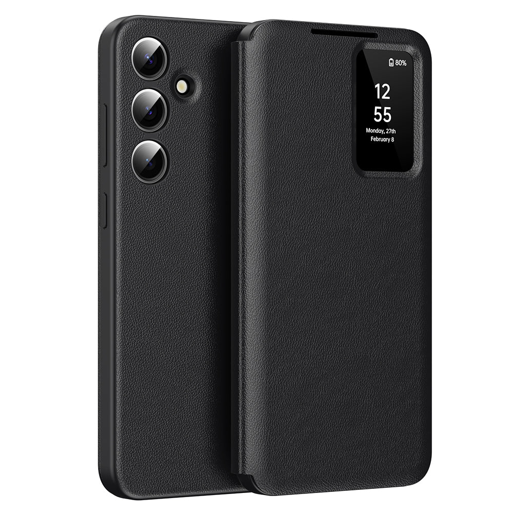 Case for Samsung Galaxy S25+ S936, Techsuit, SmartView, Black