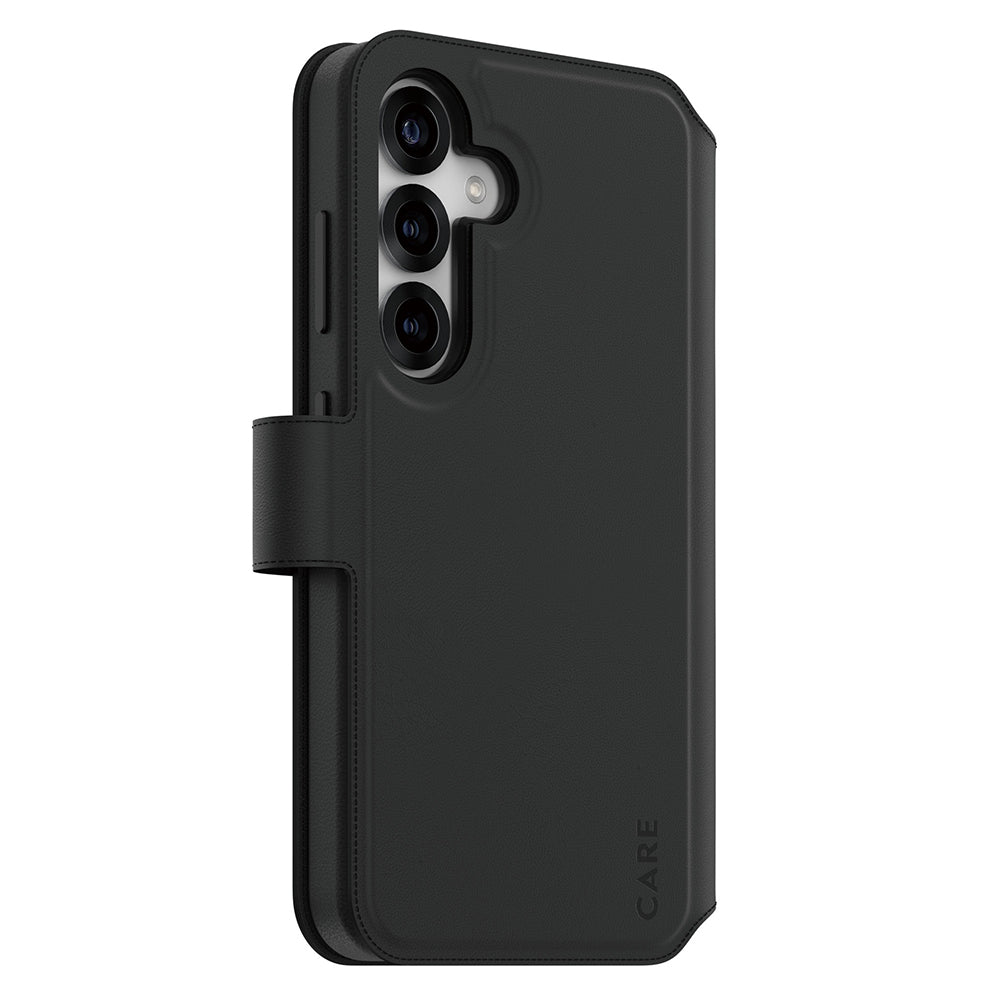 Case for Samsung Galaxy S25 S931, PanzerGlass, Care Feature Tango Two-in-One, Black