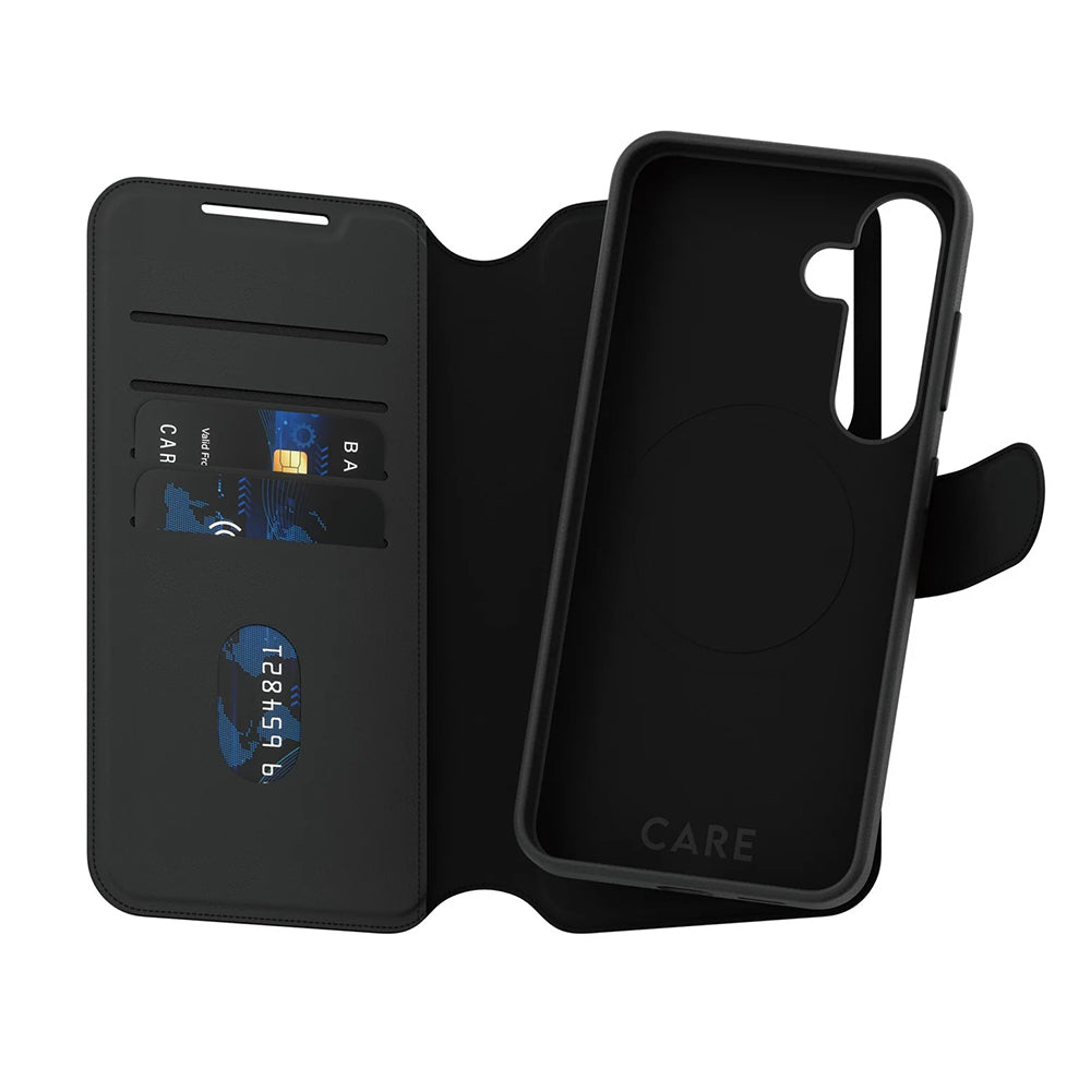 Case for Samsung Galaxy S25 S931, PanzerGlass, Care Feature Tango Two-in-One, Black