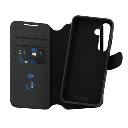 Case for Samsung Galaxy S25 S931, PanzerGlass, Care Feature Tango Two-in-One, Black