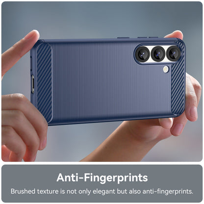 Case for Samsung Galaxy S25 S931, Techsuit, Carbon, Blue