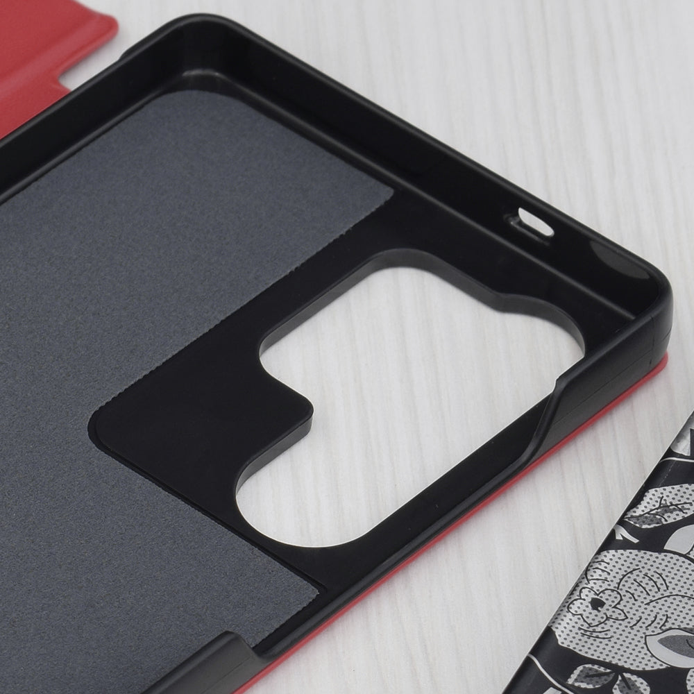 Case for Samsung Galaxy S25 Ultra S938, Techsuit, eFold, Red