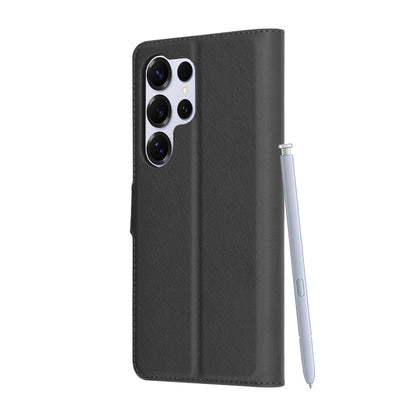 Case for Samsung Galaxy S25 Ultra S938, Techsuit, Leather Folio, Black