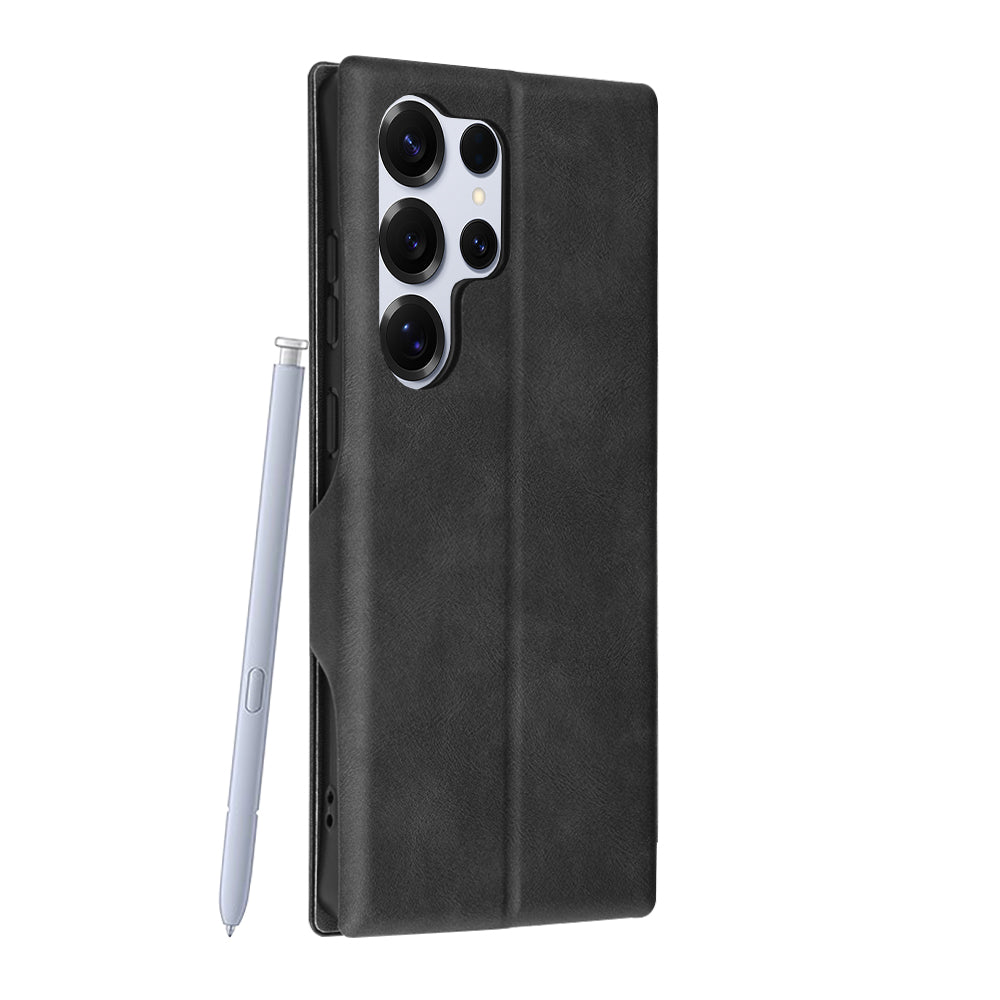 Case for Samsung Galaxy S25 Ultra S938, Techsuit, Safe Wallet Plus, Black