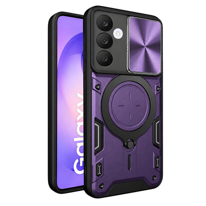 Case for Samsung Galaxy S26 FE S741 / S25 FE, Techsuit, CamGuard Pro, Purple
