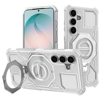 Case for Samsung Galaxy S26 Plus, Techsuit, Carbon Shield Pro, White