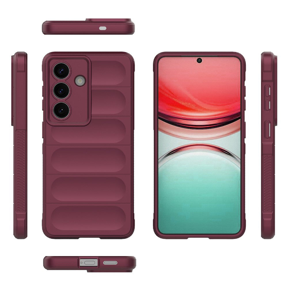 Case for Samsung Galaxy S26 Plus S947, Techsuit, Magic Shield, Burgundy