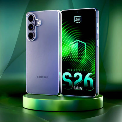 Case for Samsung Galaxy S26 S942, 3MK, Clear, Transparent