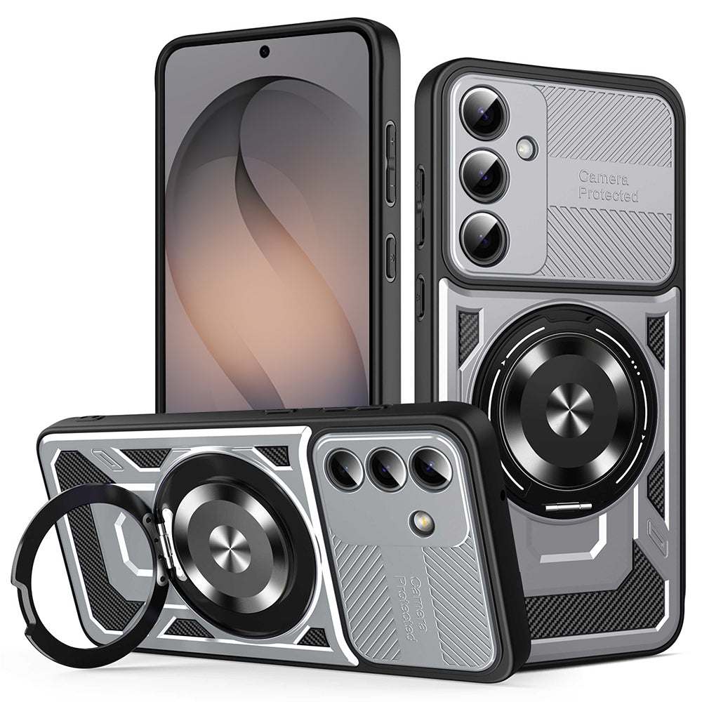 Case for Samsung Galaxy S26 S942, Techsuit, RuggedCam, Gray