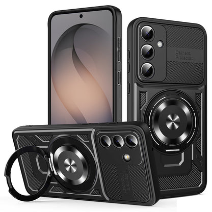 Case for Samsung Galaxy S26 S942, Techsuit, RuggedCam, Black