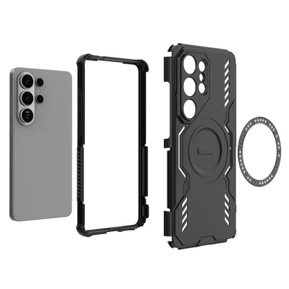 MagSafe Case for Samsung Galaxy S26 Ultra, Techsuit, ArmorMag, Blue