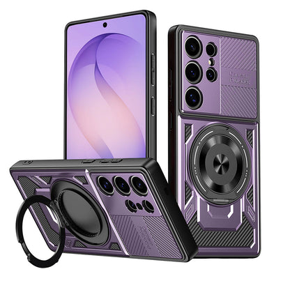 Case for Samsung Galaxy S26 Ultra S948, Techsuit, RuggedCam, Purple