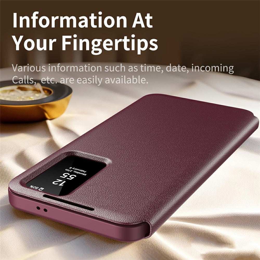 Case for Samsung Galaxy S26 Ultra S948, Techsuit, SmartView, Red