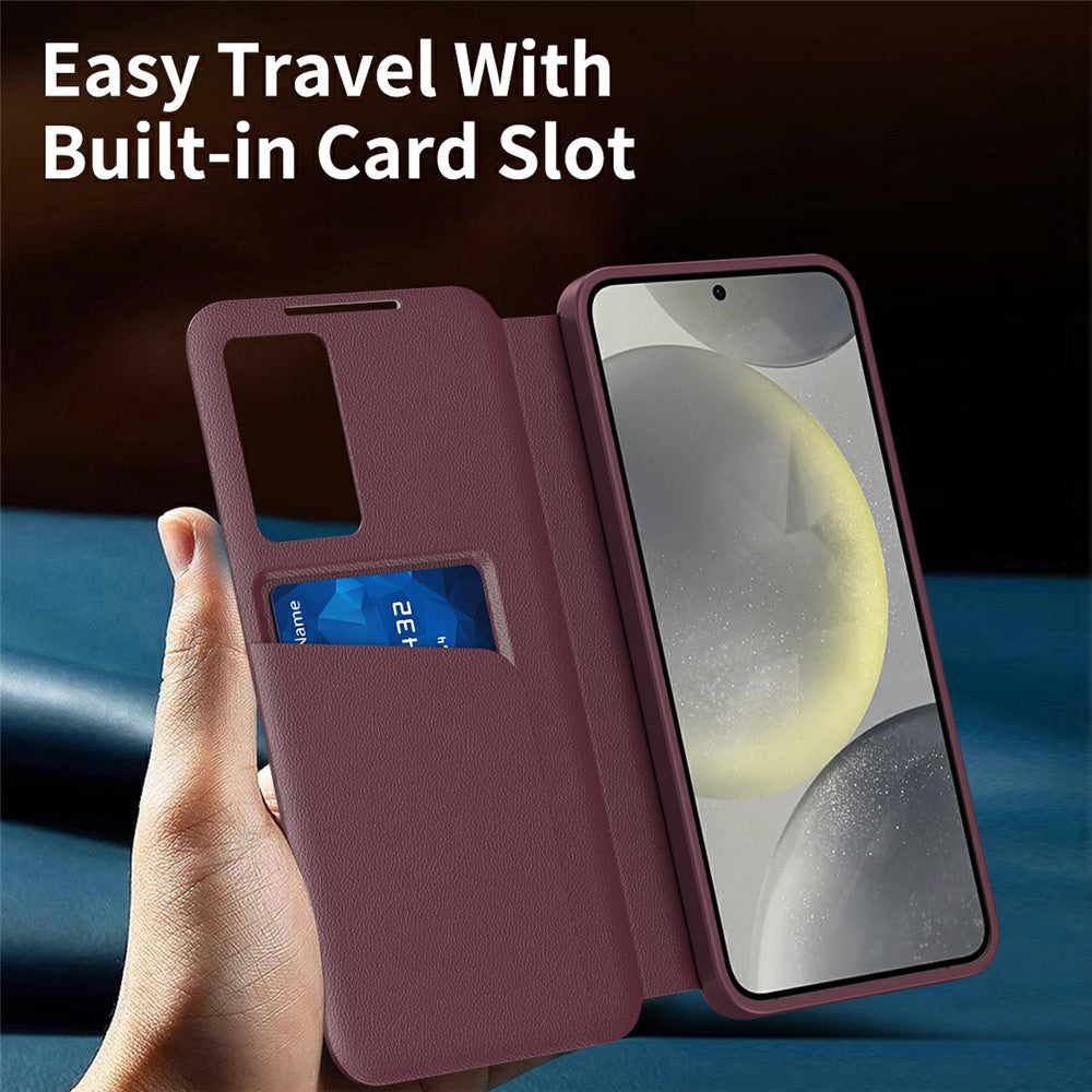 Case for Samsung Galaxy S26 Ultra S948, Techsuit, SmartView, Red