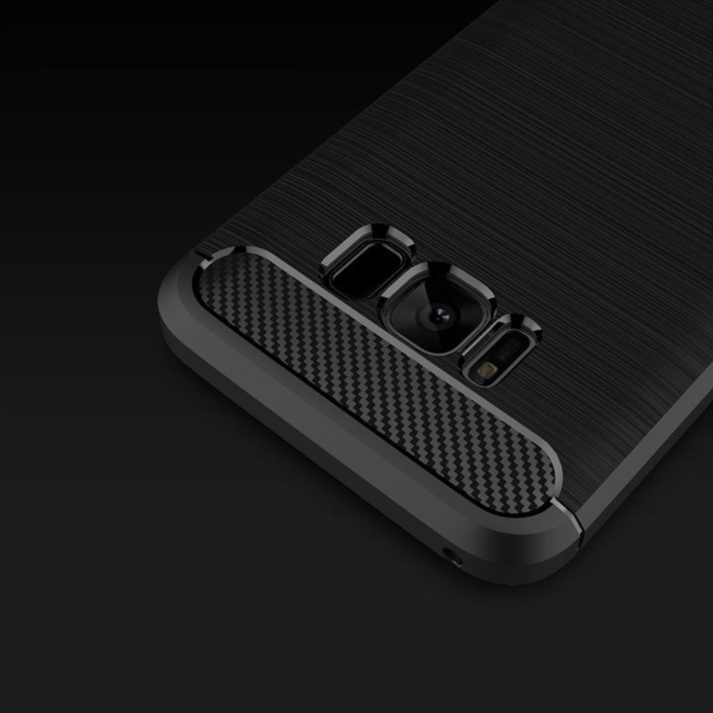 Case for Samsung Galaxy S8 G950, Techsuit, Carbon, Black