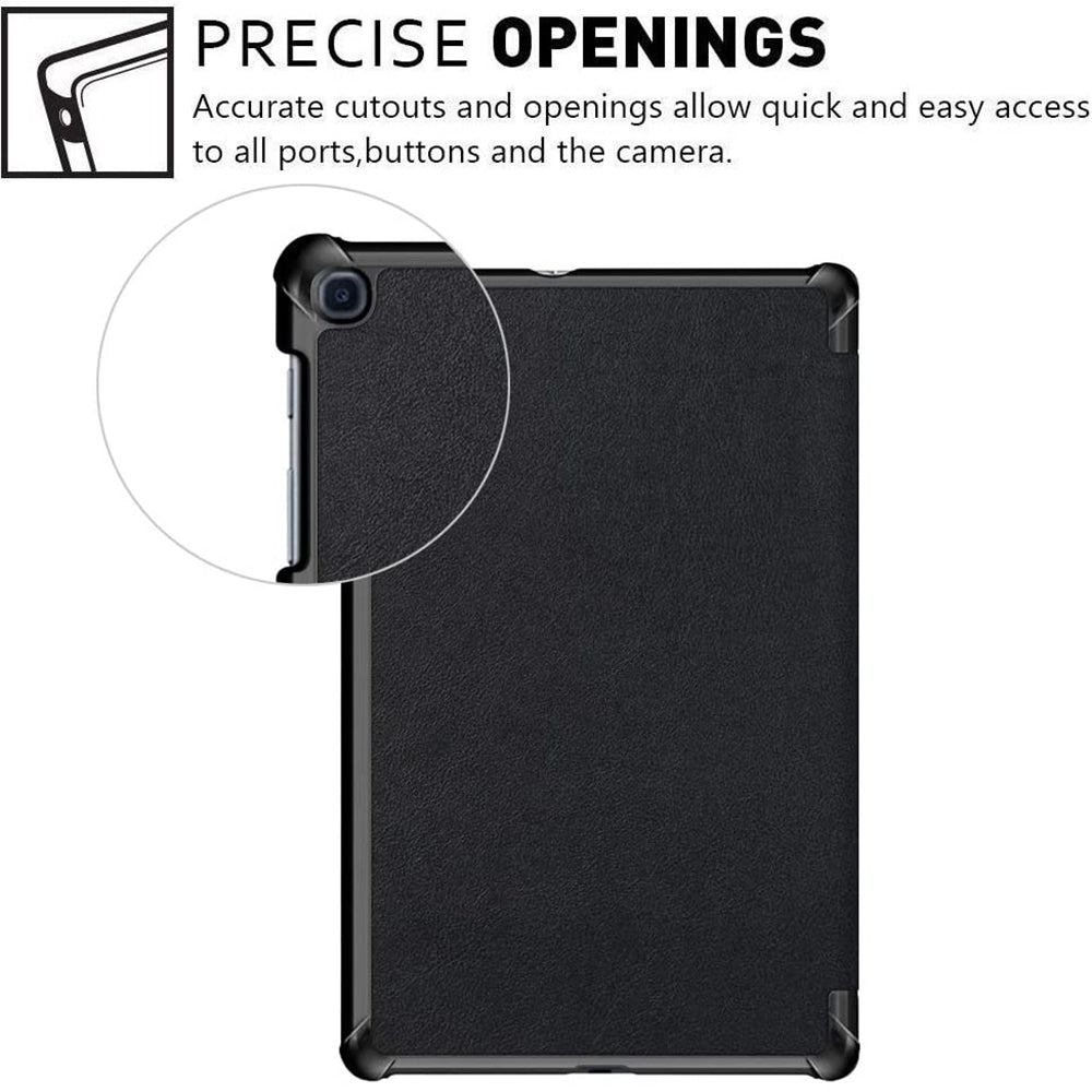 Case for Samsung Galaxy Tab A 10.1 (2019), Techsuit, FoldPro, Black