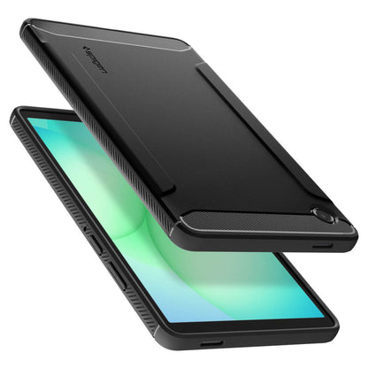Case for Samsung Galaxy Tab A11, Spigen, Rugged Armor, Matte Black ACS10462