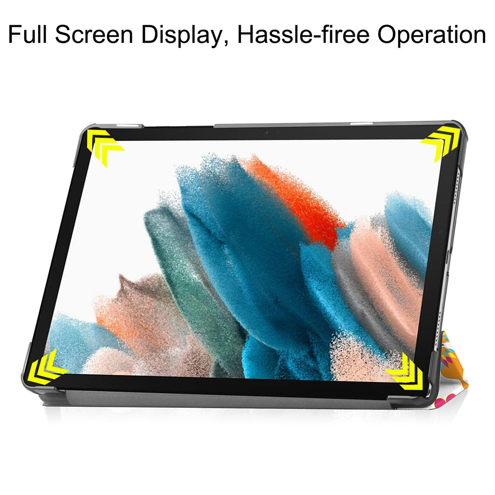 Case for Samsung Galaxy Tab A11 / Tab A9, Techsuit, FoldPro Butterfly New Model, Multicolor