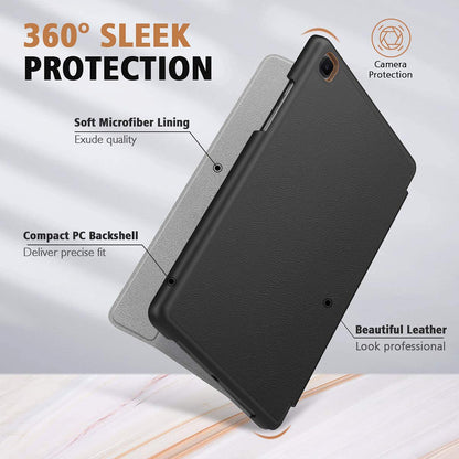 Case for Samsung Galaxy Tab A7 10.4 (2020) / Tab A7 10.4 (2022), Techsuit, FoldPro, Black