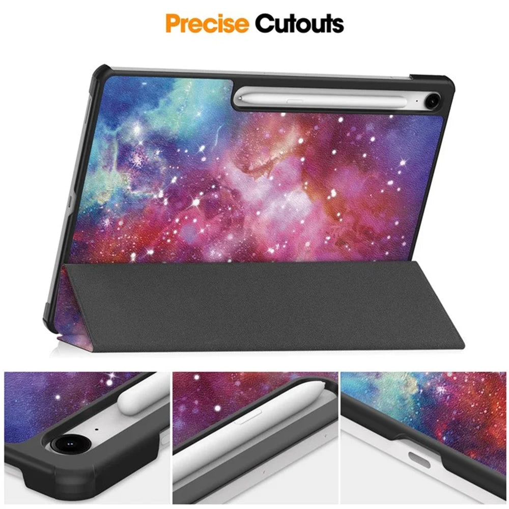 Case for Samsung Galaxy Tab S10 FE+, Techsuit, FoldPro Galaxy, Multicolor