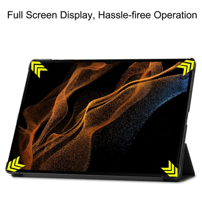 Case for Samsung Galaxy Tab S10+ / Tab S9 FE+ / Tab S9+, Techsuit, FoldPro, Black