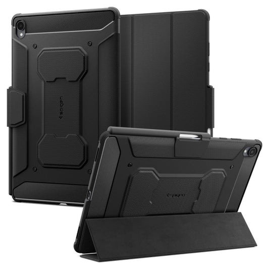 Case for Samsung Galaxy Tab S12 Plus, Spigen, Rugged Armor Pro, Black ACS11822