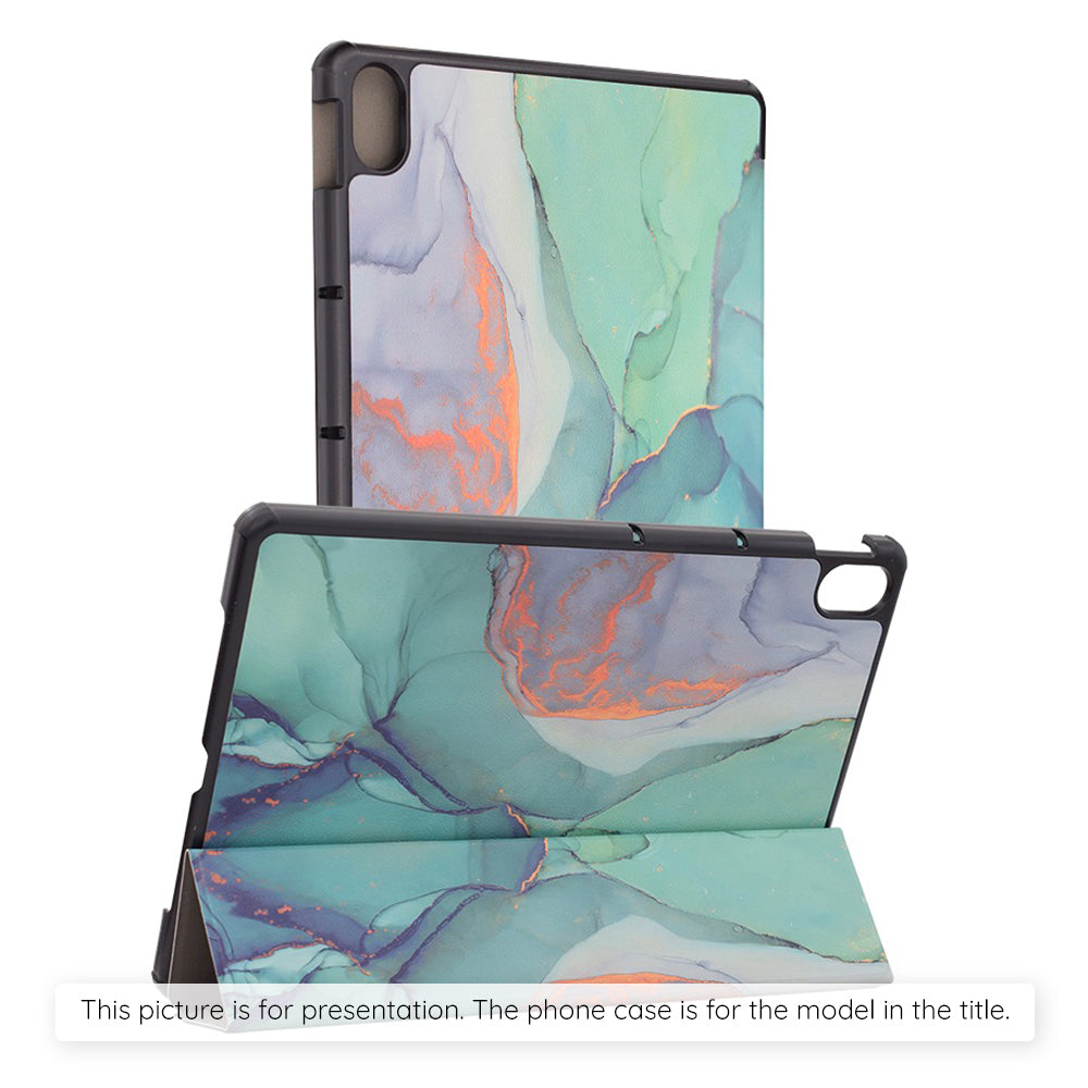 Case for Samsung Galaxy Tab S12 Ultra / Tab S11 Ultra, Techsuit, FoldPro Green Time, Multicolor