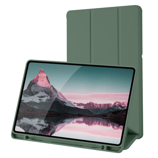 Case for Samsung Galaxy Tab S6 Lite (2024) / Tab S6 Lite (2022) / Tab S6 Lite (2020), Techsuit, Flex Trifold, Green