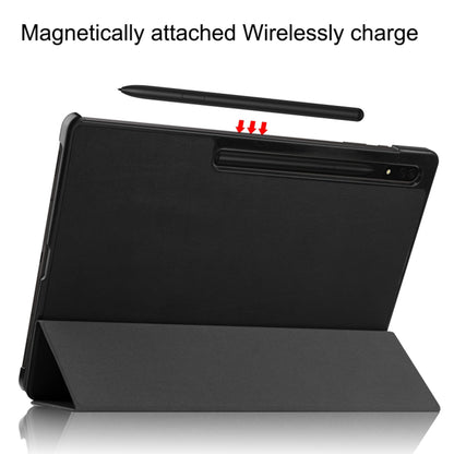 Case for Samsung Galaxy Tab S8 Ultra, Techsuit, FoldPro, Black