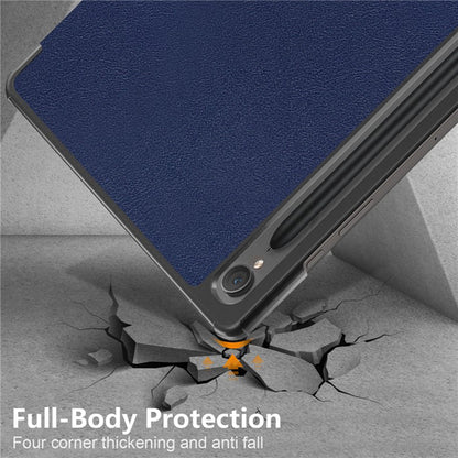 Case for Samsung Galaxy Tab S9 FE / Tab S9 / Tab S10 FE, Techsuit, FoldPro, Blue