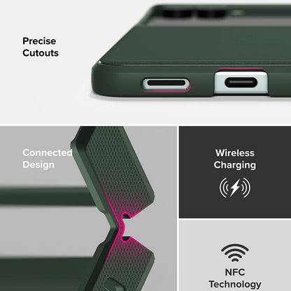 Case for Samsung Galaxy Z Flip7 F766, Ringke, Onyx, Dark Green