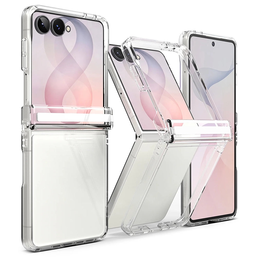 Case for Samsung Galaxy Z Flip8 F776, Ringke, Fusion Flap, Transparent