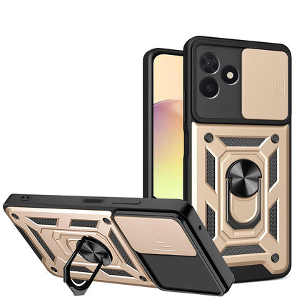 Case for Samsung Galaxy Z Flip8 F776, Techsuit, CamShield, Gold