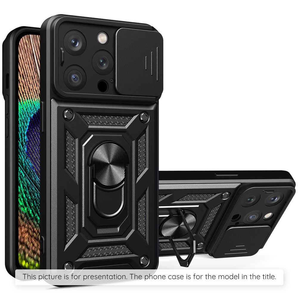 Case for Samsung Galaxy Z Flip8 F776, Techsuit, CamShield, Black