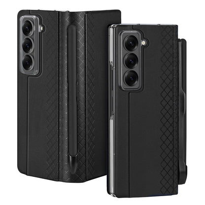 Case for Samsung Galaxy Z Fold Special, DUX DUCIS, Bril (with Pencil Holder), Black
