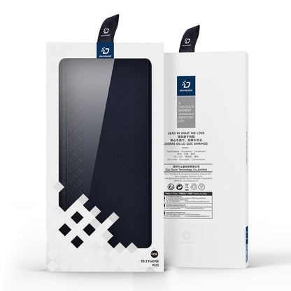 Case for Samsung Galaxy Z Fold Special, DUX DUCIS, Bril (with Pencil Holder), Black